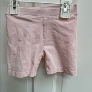 NWOT Spotted Zebra Girls XS (4-5) Light Pink Bike Gymnastics Soft Shorts